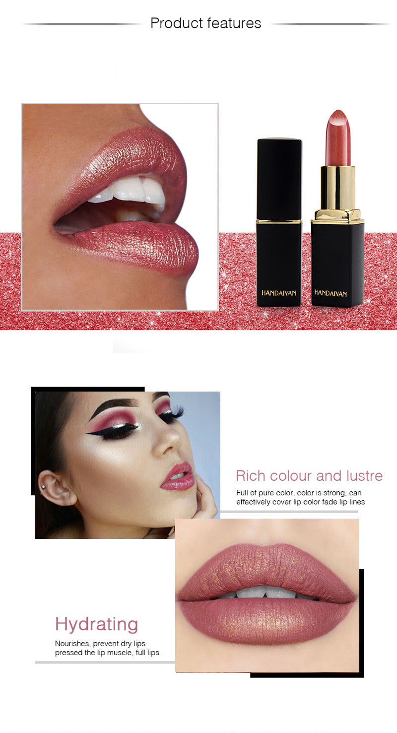 Metallic Lipstick Pearlescent Color