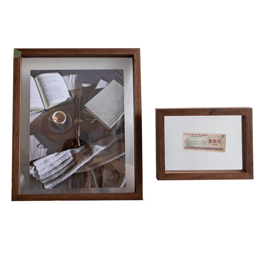Solid wood simple photo frame