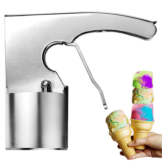 Big Ice Cream Scoop With Spring-powered Trigger