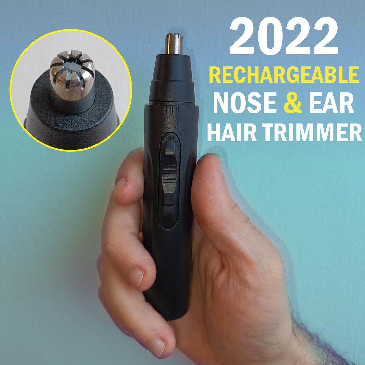 Electric Nose Ear Hair Trimmer for Men