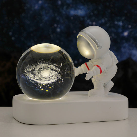 Galaxy Astronaut Crystal Ball