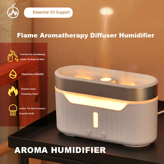 Jellyfish Flame Humidifier Simulation Flame
