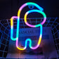 Astronaut Neon Light for Gamers