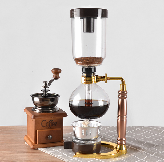 Siphon Coffee Maker Tea Pot Vacuum Coffeemaker Glass Machine