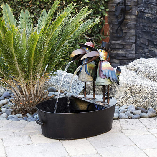 Toucan Garden Fountain