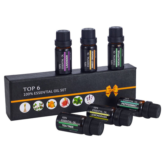 100% Natural Essential Oil Set for Aromatherapy