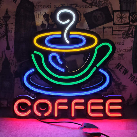 Bar And Coffee Shop Neon Light