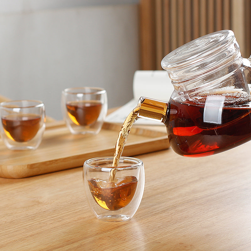 High Borosilicate Glass Teapot Set