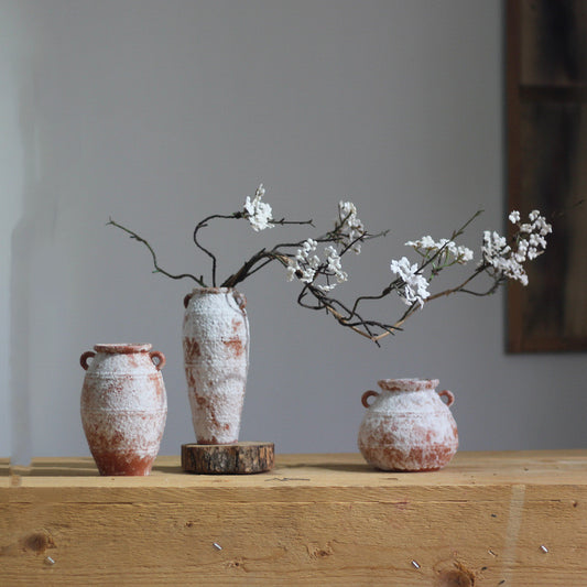 Nostalgic Stoneware Home Zen Vase
